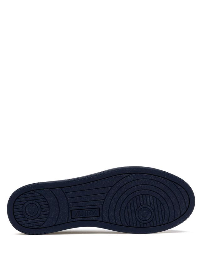 AUTRY - Basket Medalist Low cuir Suede Bicolor White/Vapor