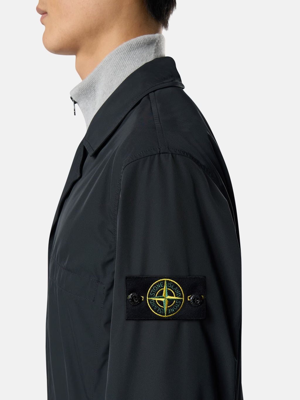 Stone Island - A100001 Blazer Micro twill Noir
