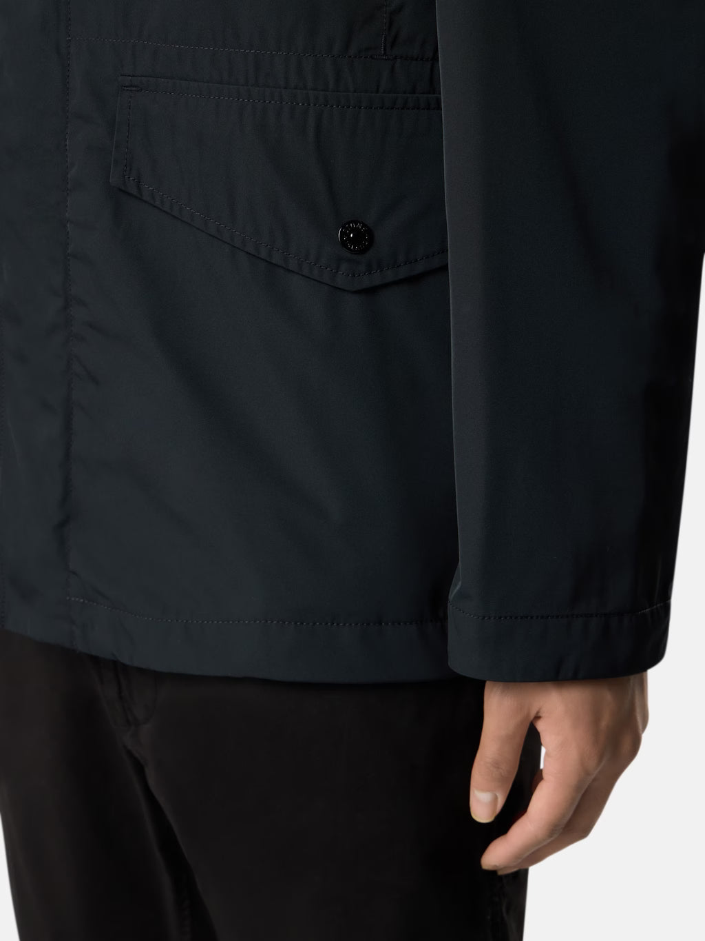 Stone Island - A100001 Blazer Micro twill Noir
