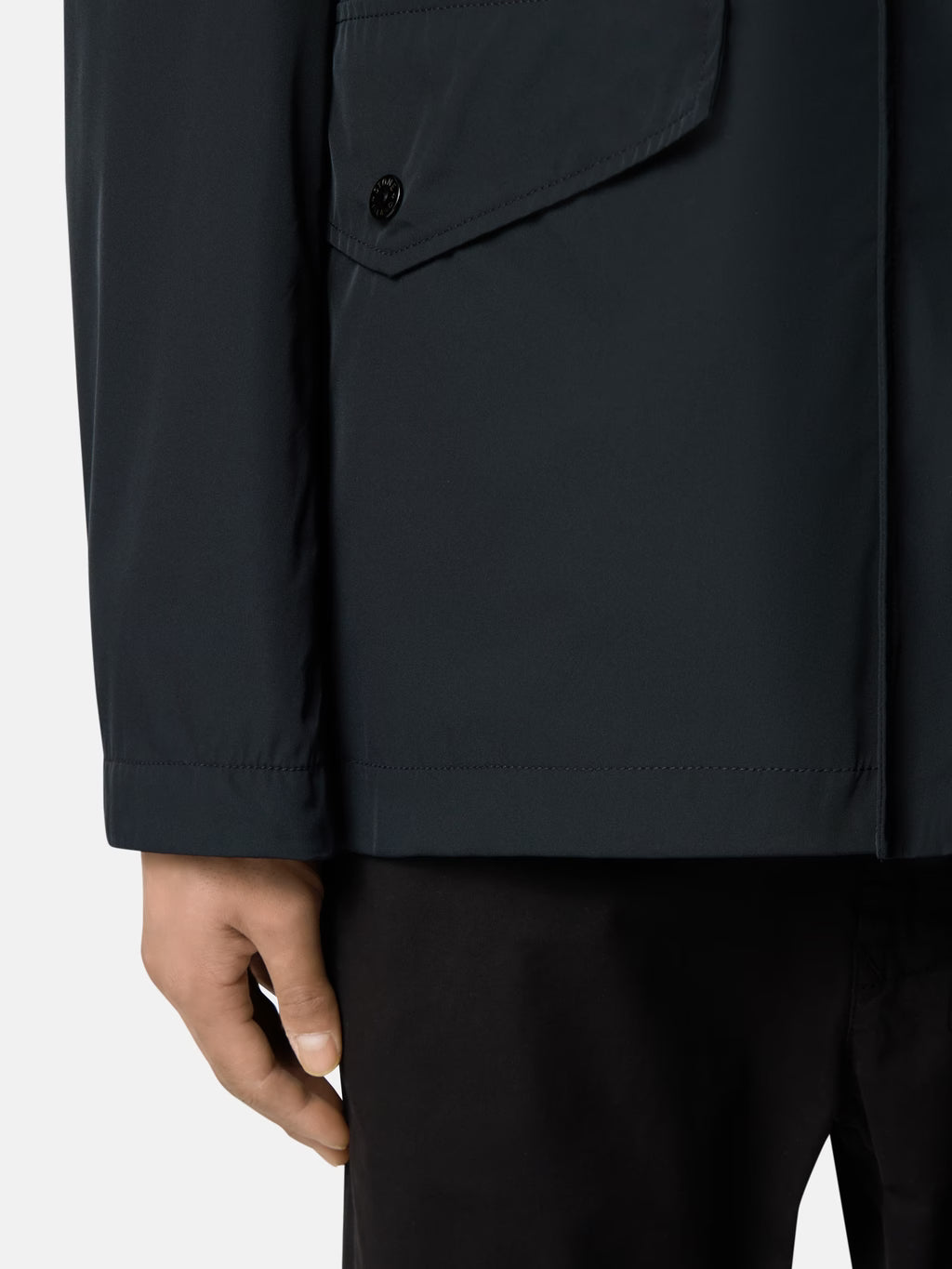 Stone Island - A100001 Blazer Micro twill Noir