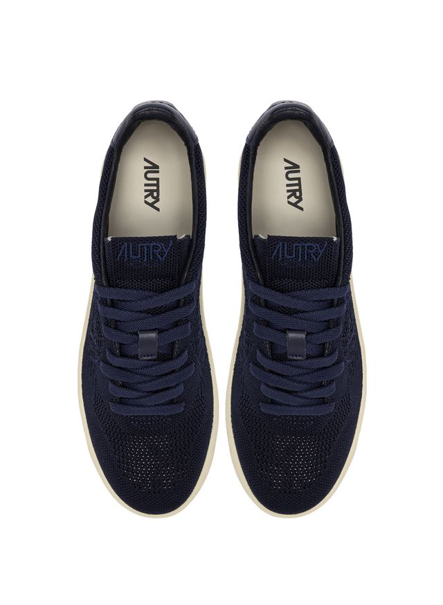 AUTRY - Basket Medalist Easeknit en tissu SpaceBlue