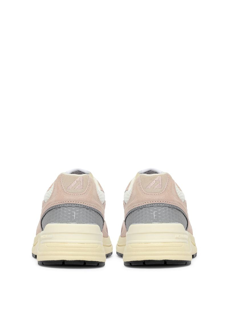 AUTRY - Basket Hyperway Mesh et suède Silk/Sliver