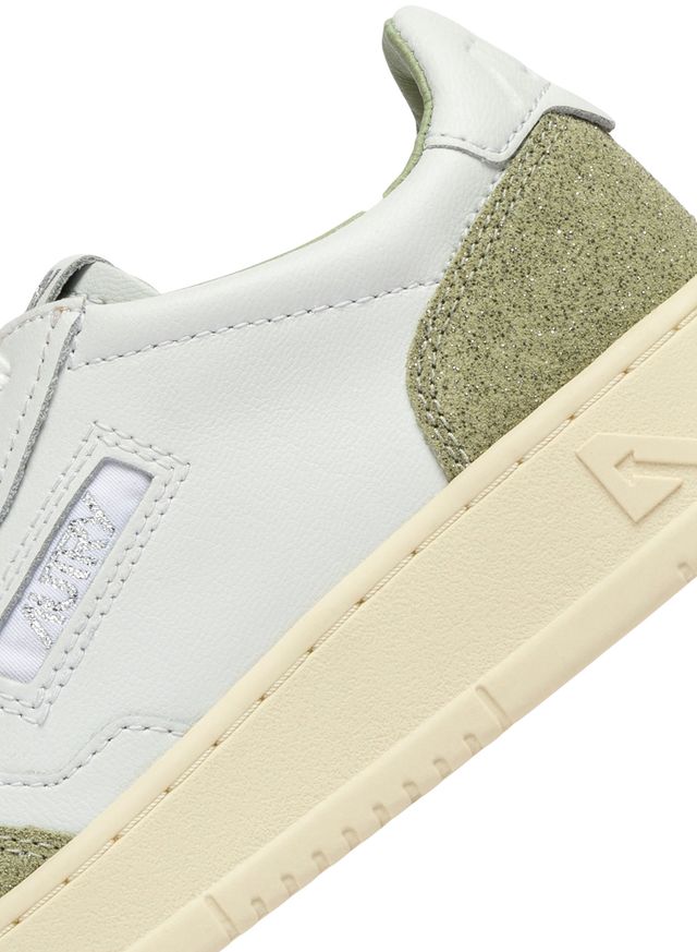 AUTRY - Basket Medalist Low Soflea/spk White/Sage