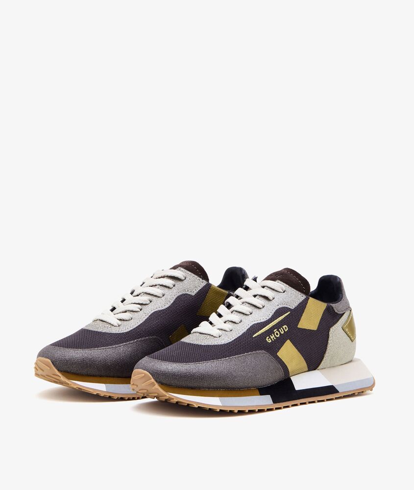 GHOUD - Basket Rush multi Starlight Brown doré