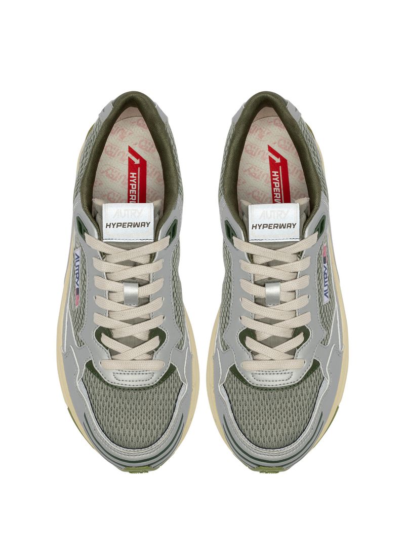 AUTRY - Basket Hyperway Mesh / Mir Silver/Cypress