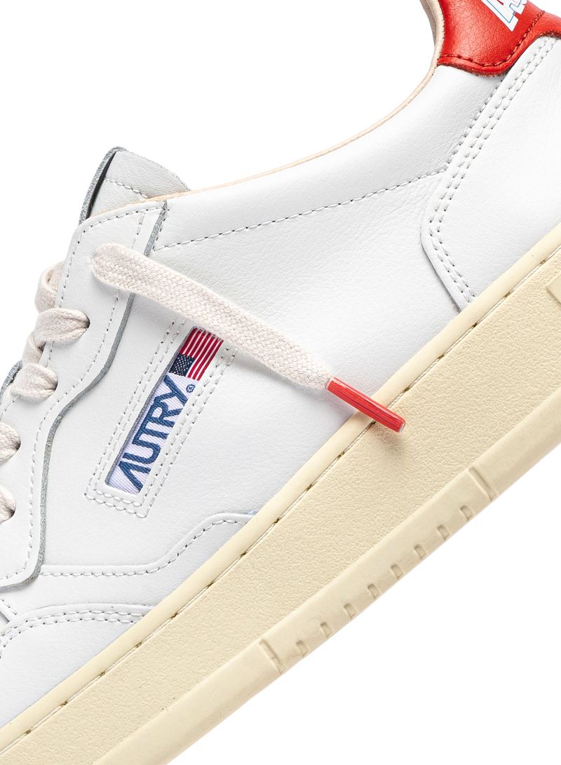 AUTRY - Basket Medalist Low cuir/Art White/soran