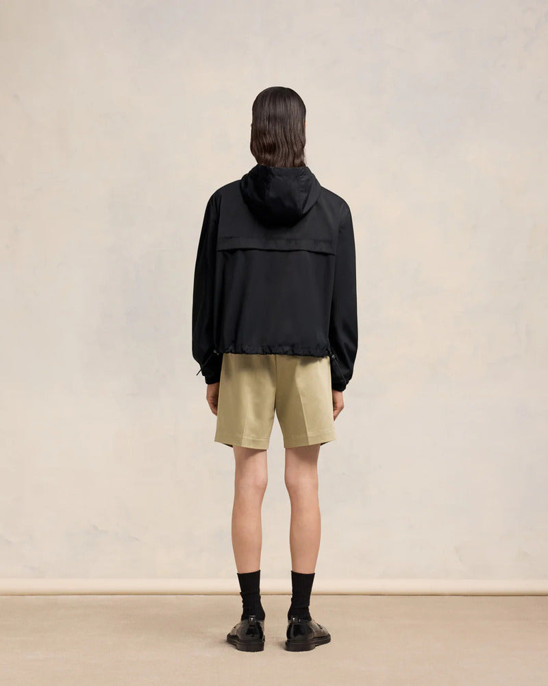 AMI - Coupe Vent à capuche Ami Alexandre Mattiussi noir