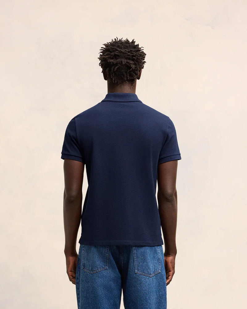 AMI - Polo Ami de coeur Bleu nuit