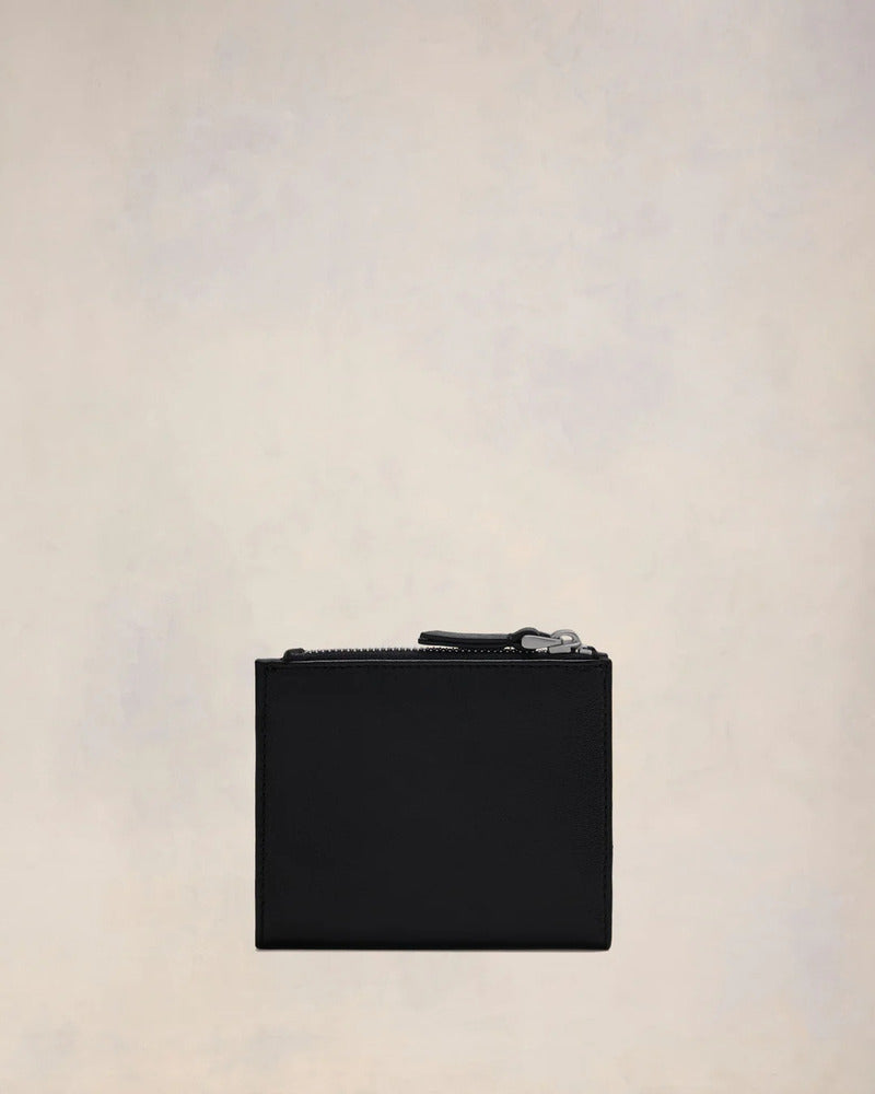 AMI - Portefeuille plié Voulez-vous noir
