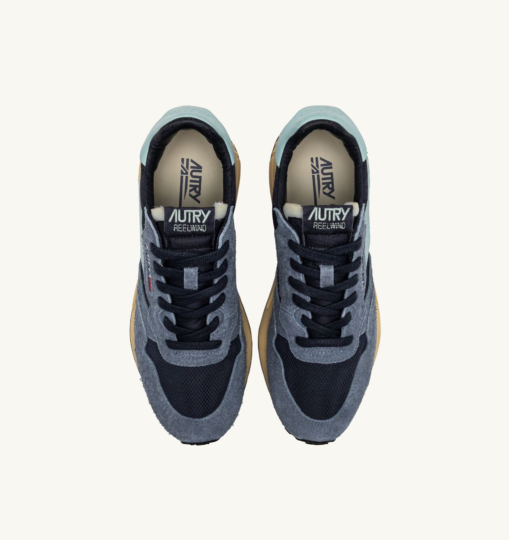 AUTRY - Basket Reelwind en Suede/Net Indigo/SpellBou