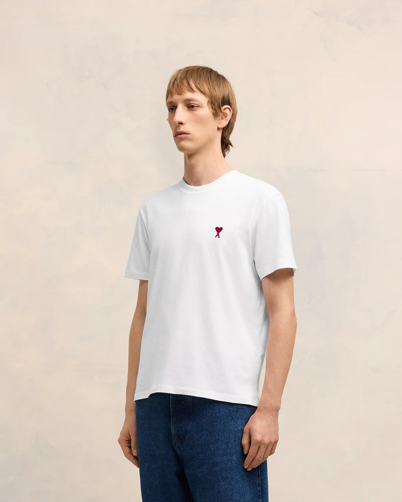 AMI -T-Shirt Ami de coeur Blanc