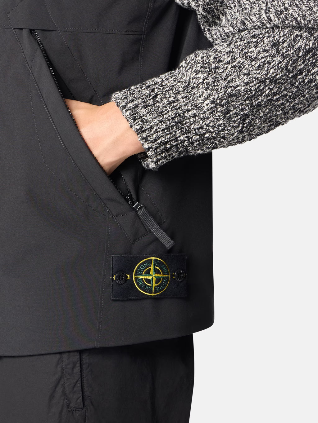 Stone Island - G100003 Gilet Soft Shell Black