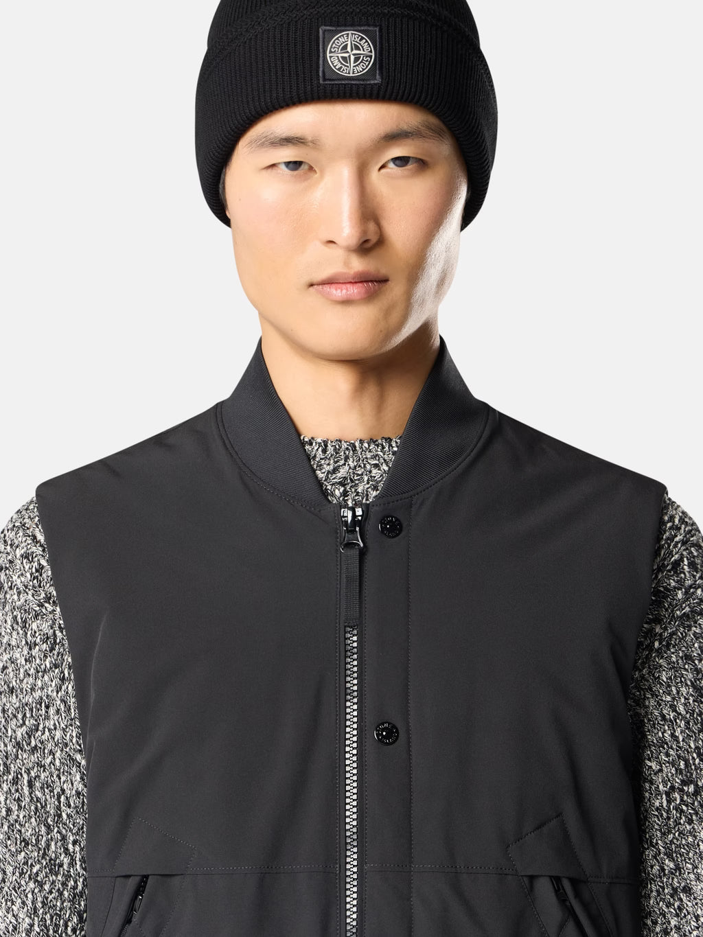 Stone Island - G100003 Gilet Soft Shell Black