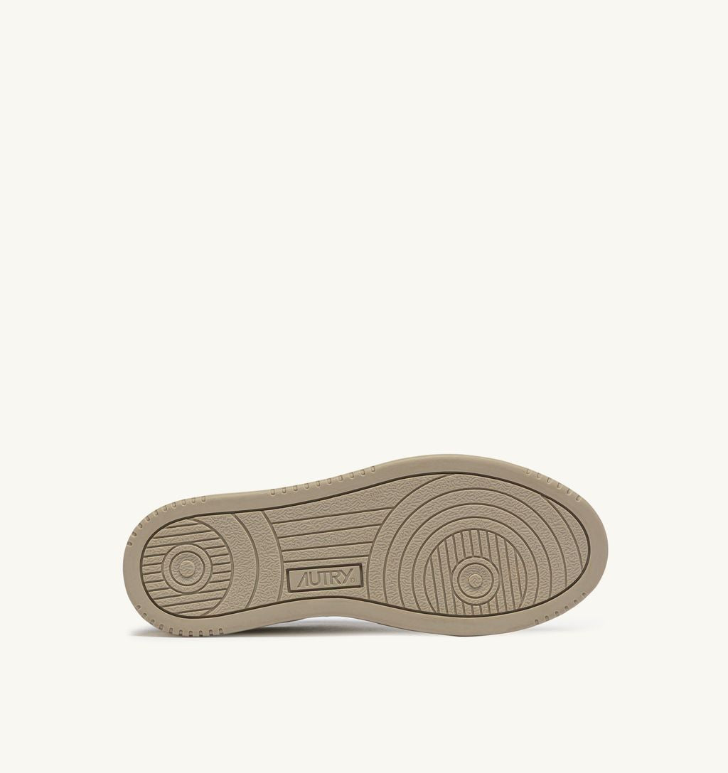 AUTRY - Basket Medalist Low Bicolor White/Feather