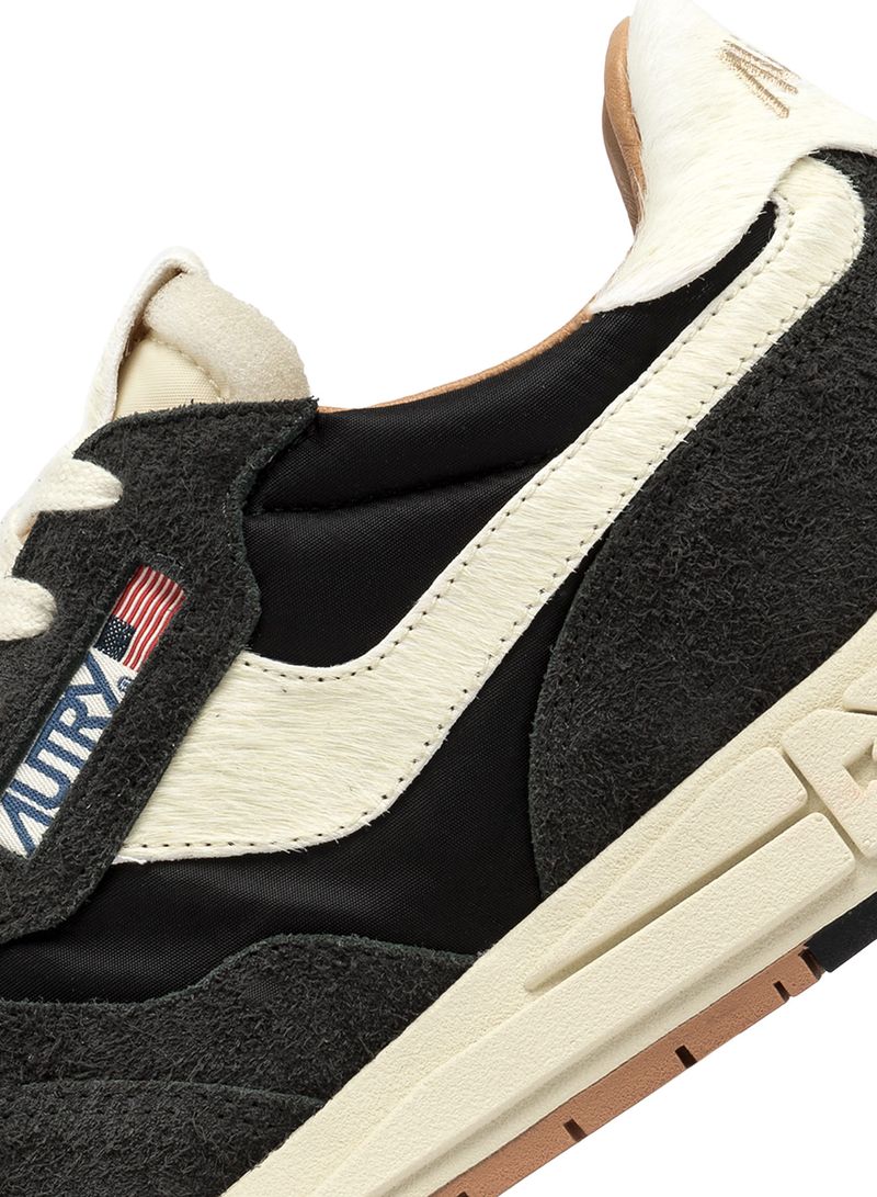 AUTRY - Basket Reelwind SuedeNylon/Pony Peat/rut