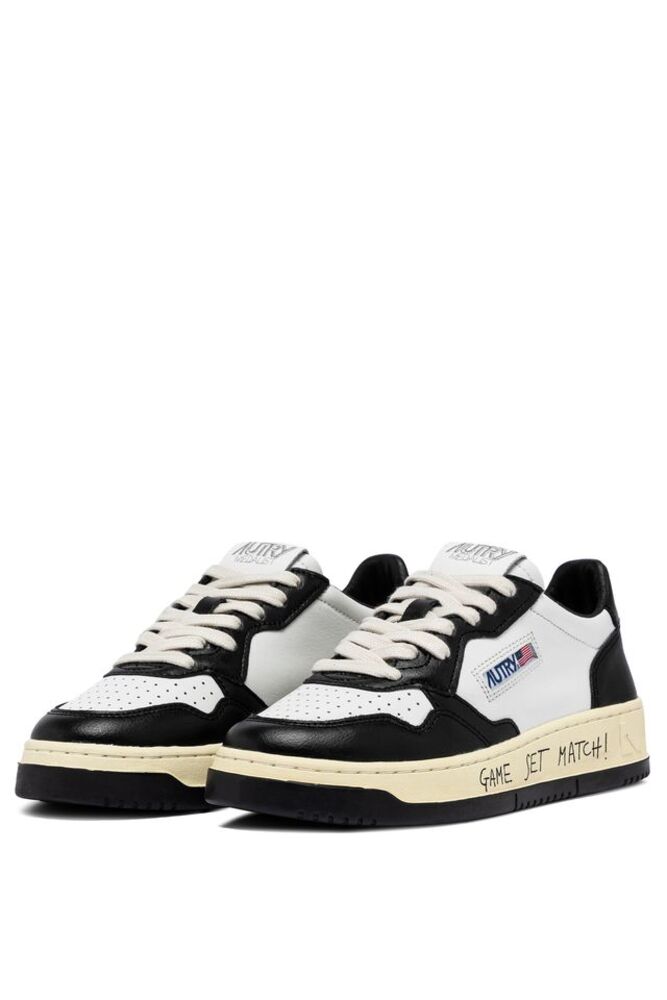 AUTRY - Basket Medalist Noir et Blanc Game Set Match