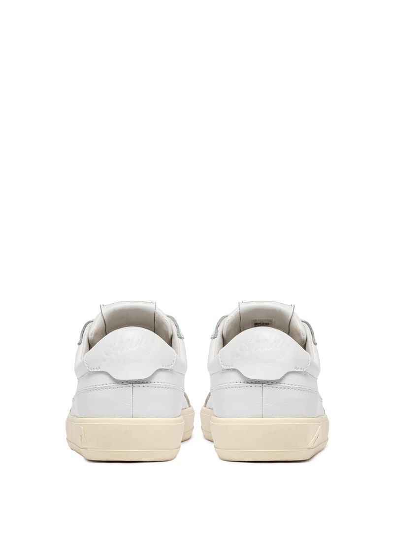 Autry - Windscape low en cuir Blanc