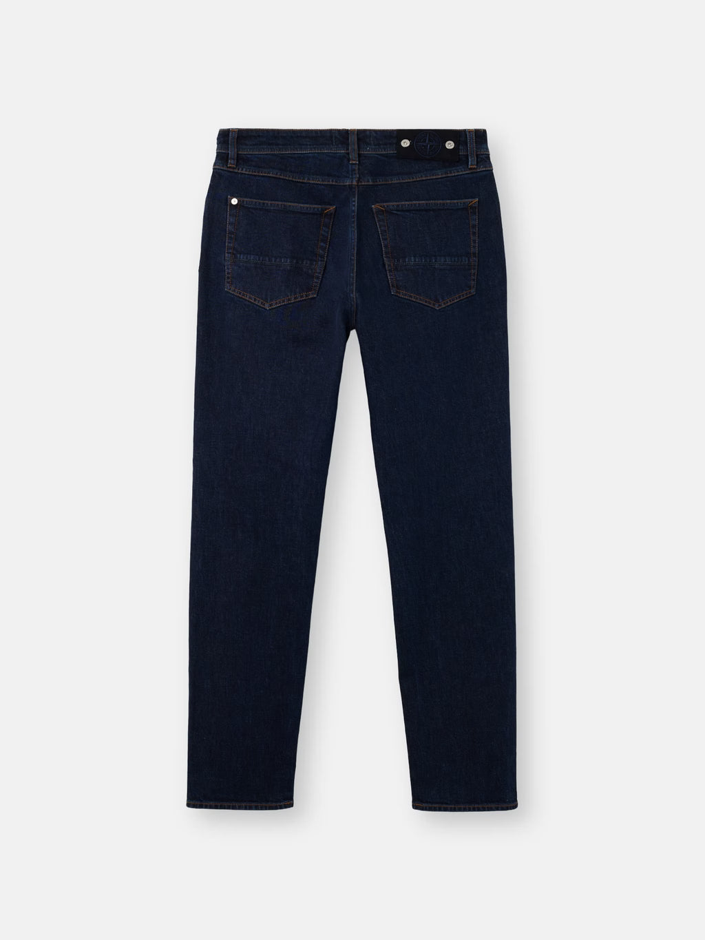 Stone Island - J100007 Jeans coupe Slim cinq poches Bleu Rincé