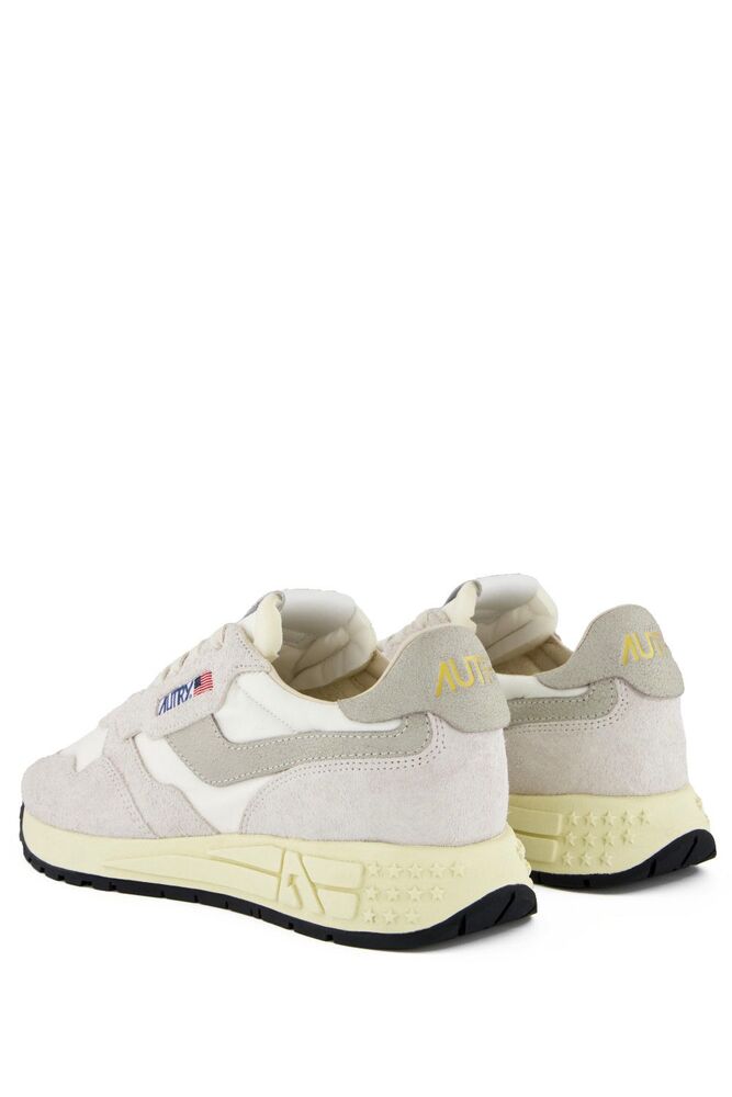 AUTRY - Basket Reelwind en nylon et daim beige