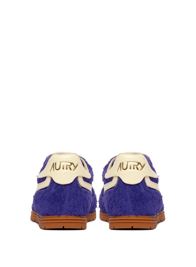 AUTRY - Basket Windspin en daim et cuir Prince/rut