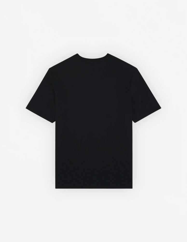MAISON KITSUNÉ - Tee-shirt Fox head patch regular black