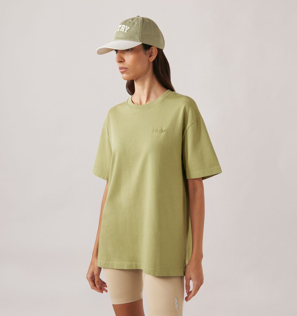 Autry - T-shirt Unisex logo nuance Vert