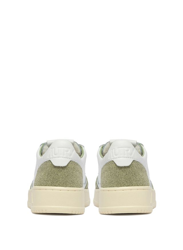 AUTRY - Basket Medalist Low Soflea/spk White/Sage