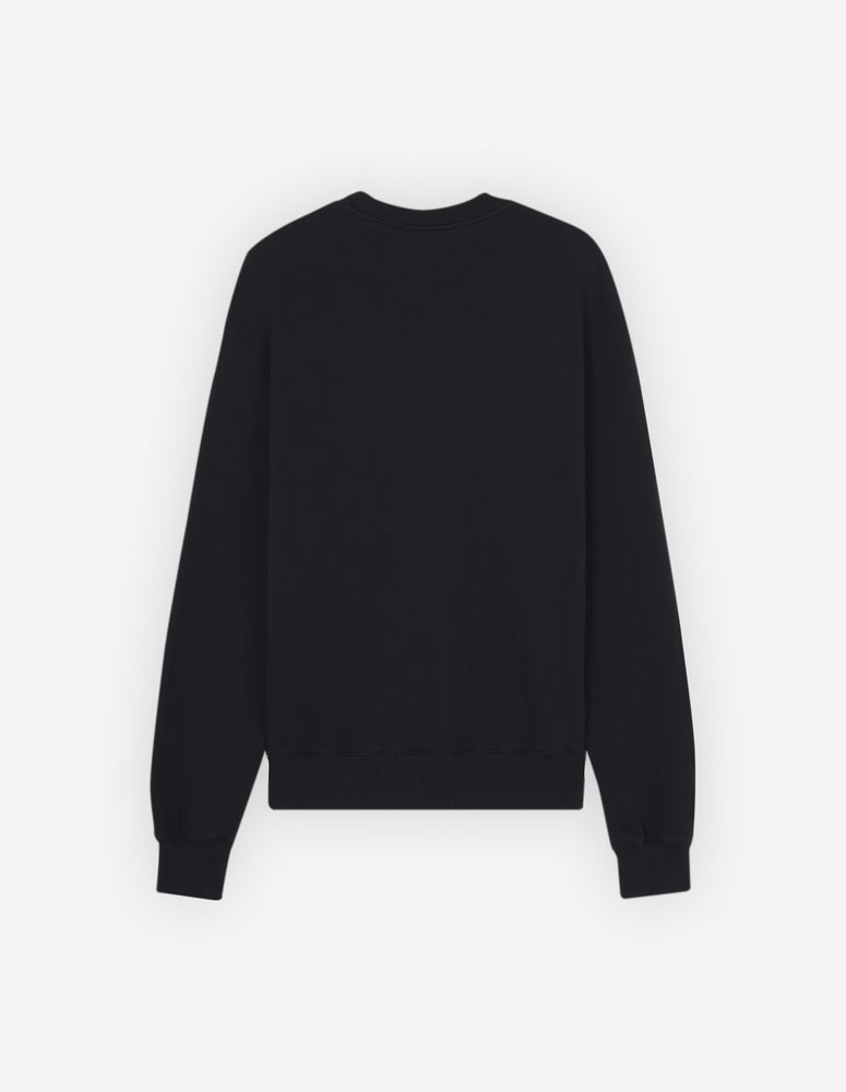 MAISON KITSUNÉ - Sweat Maison Kitsune handwriting comfort black/white