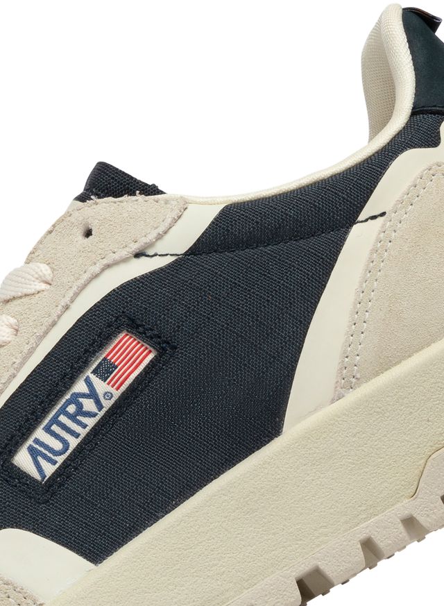 AUTRY - Basket Wildspace en Cordura/suede SpBlue/Crm