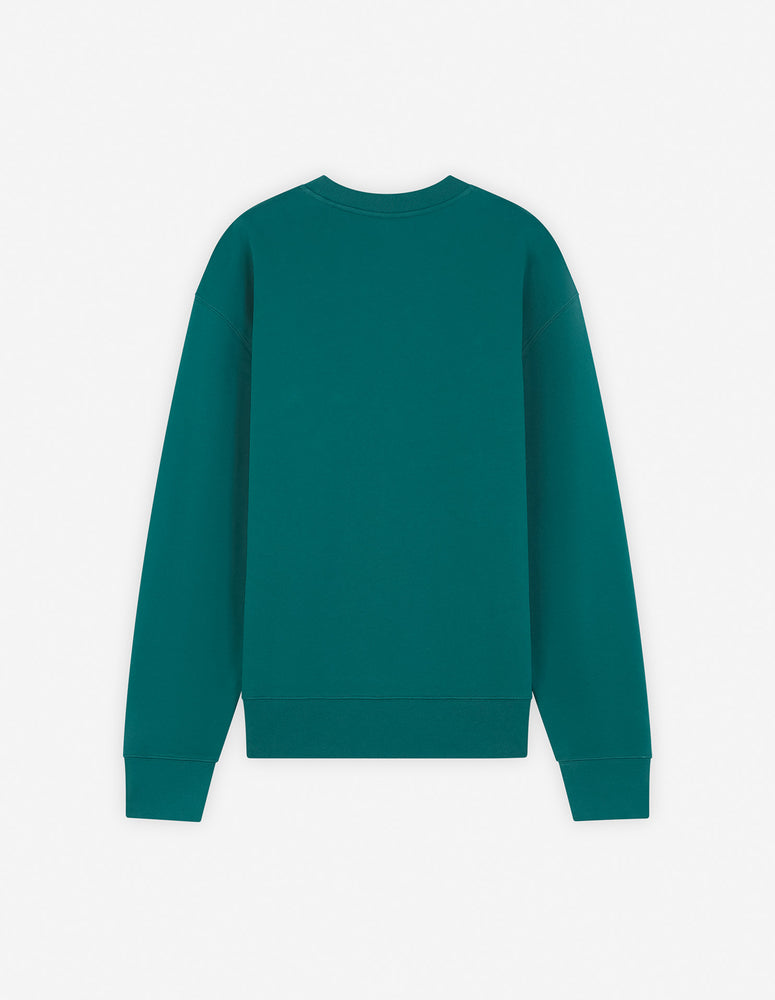MAISON KITSUNÉ - Sweat Landscape comfort elm