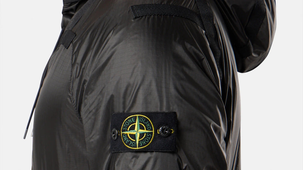 Stone Island - Q10008 Ripstop Light Ht Nylon Blouson Gris plomb
