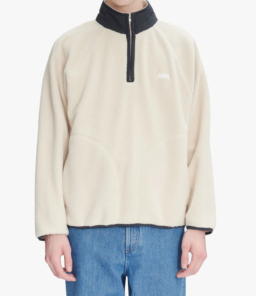 A.P.C. - Sweat Island brodé blanc cassé