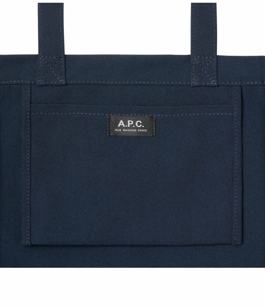 A.P.C - Tote lou rue Madame dark navy