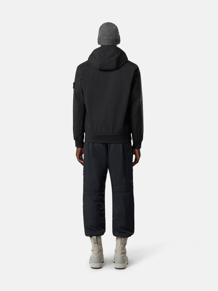 Stone Island - Q100004 Soft Shell R_E.Dye Blouson Noir