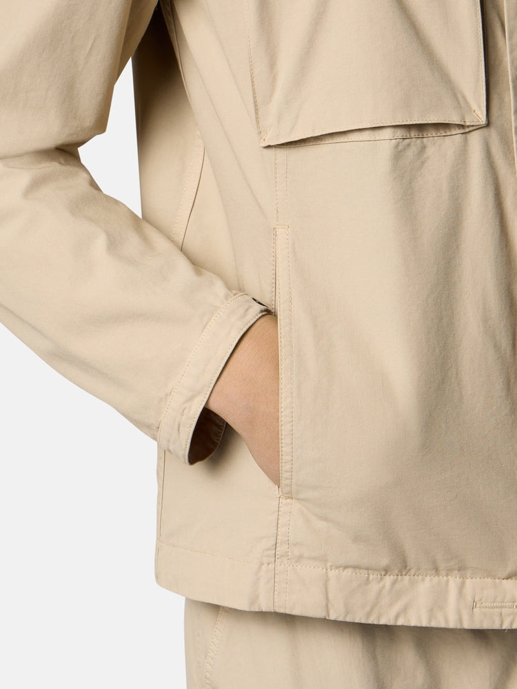 Stone Island - Q100012 Canvas Weave Coton Blouson Désert