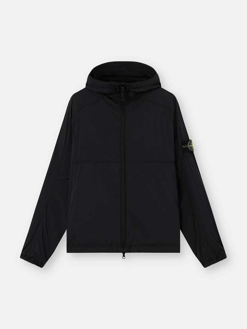 Stone Island - Q100020 Veste à capuche ultra light Nylon Strech Noir