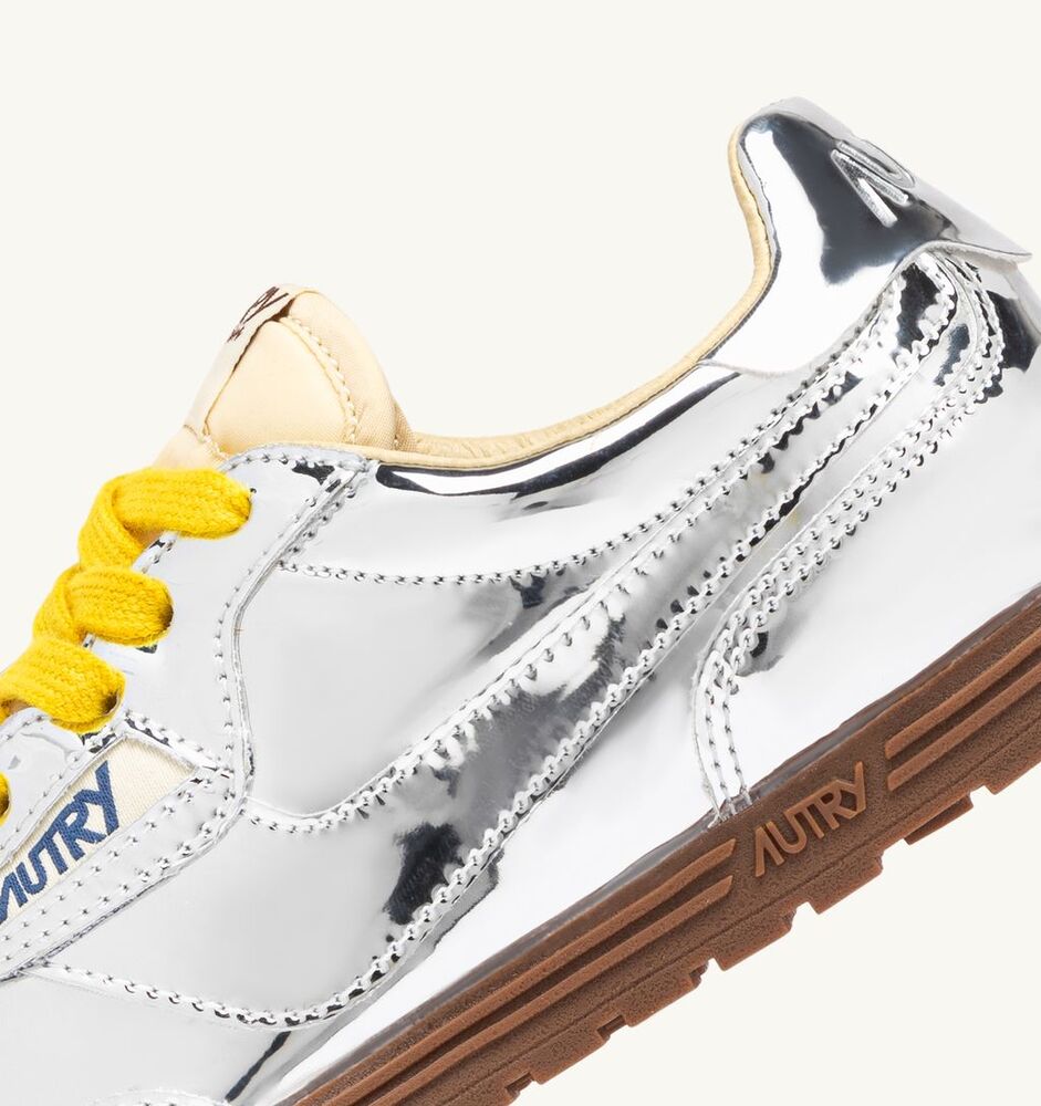 AUTRY - Basket Windspin Argent Mirroir