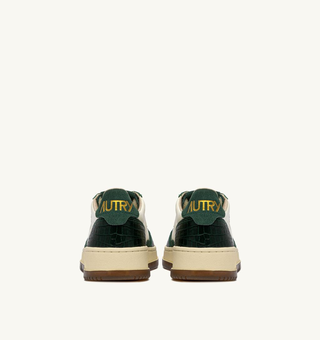 AUTRY - Basket Medalist Low Leat/Coprint Mrsh/Green