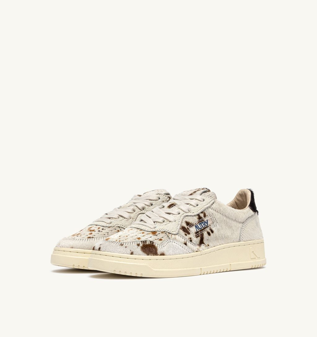 AUTRY - Basket Medalist Low Pony/Safari Drip/Brown