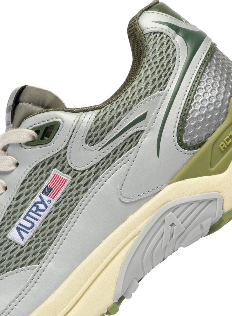 AUTRY - Basket Hyperway Mesh / Mir Silver/Cypress