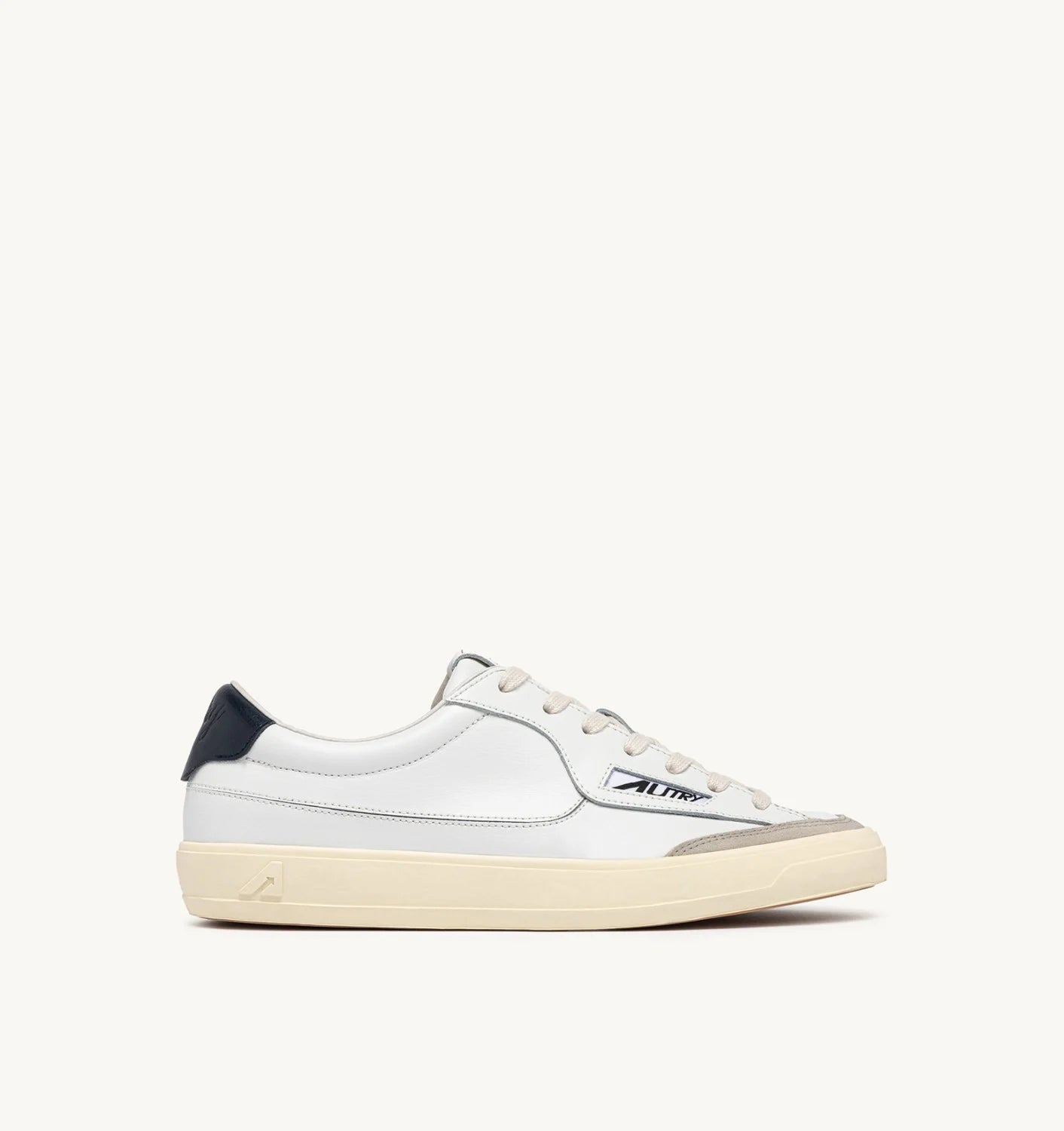 Autry - Windscape low en cuir Blanc et Space