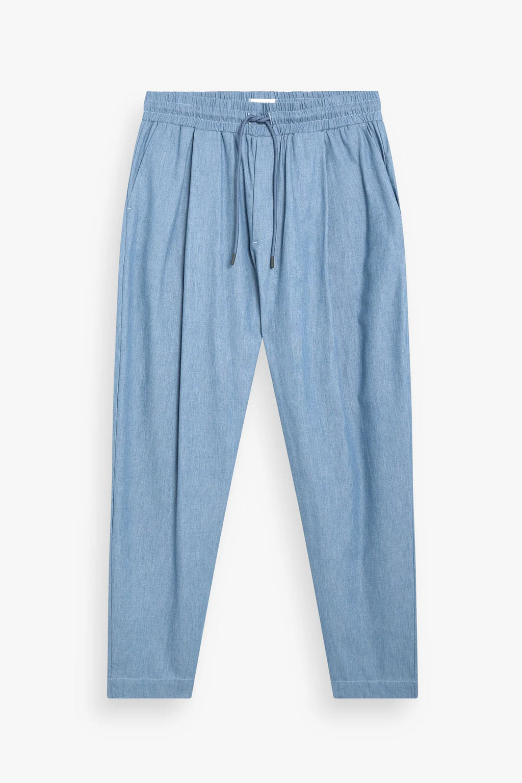 UNFEIGNED - Pantalon Smart cotton Light indigo