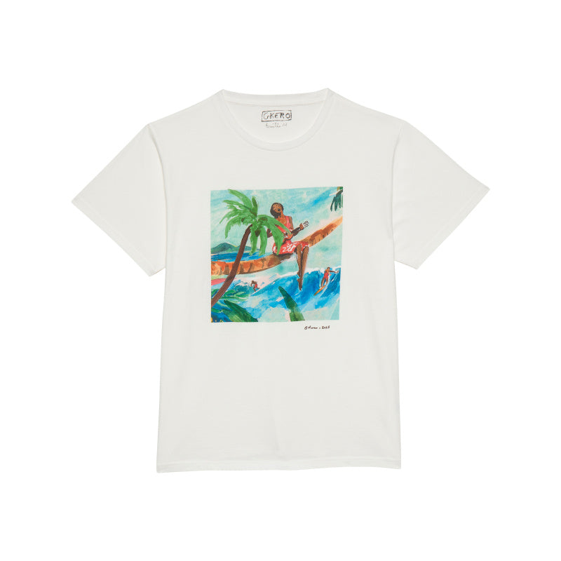 G.Kero - T-shirt Costa Rica Blanc