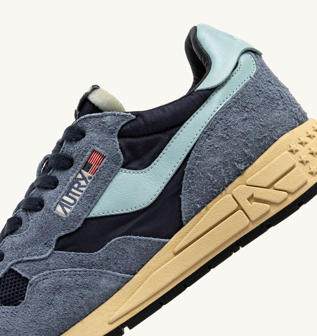 AUTRY - Basket Reelwind en Suede/Net Indigo/SpellBou