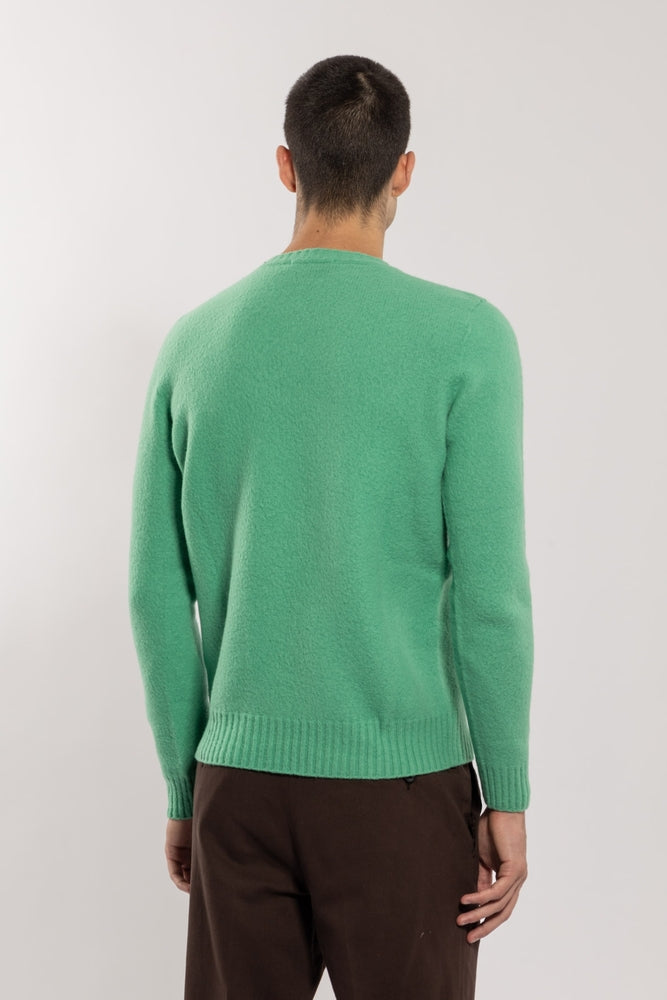 Drumohr - Pull Crew neck vert menthe