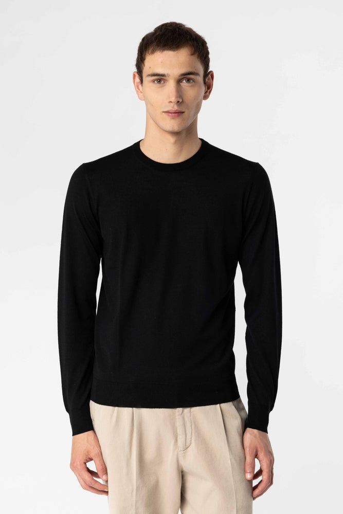 Drumohr - Pull Crew neck Noir