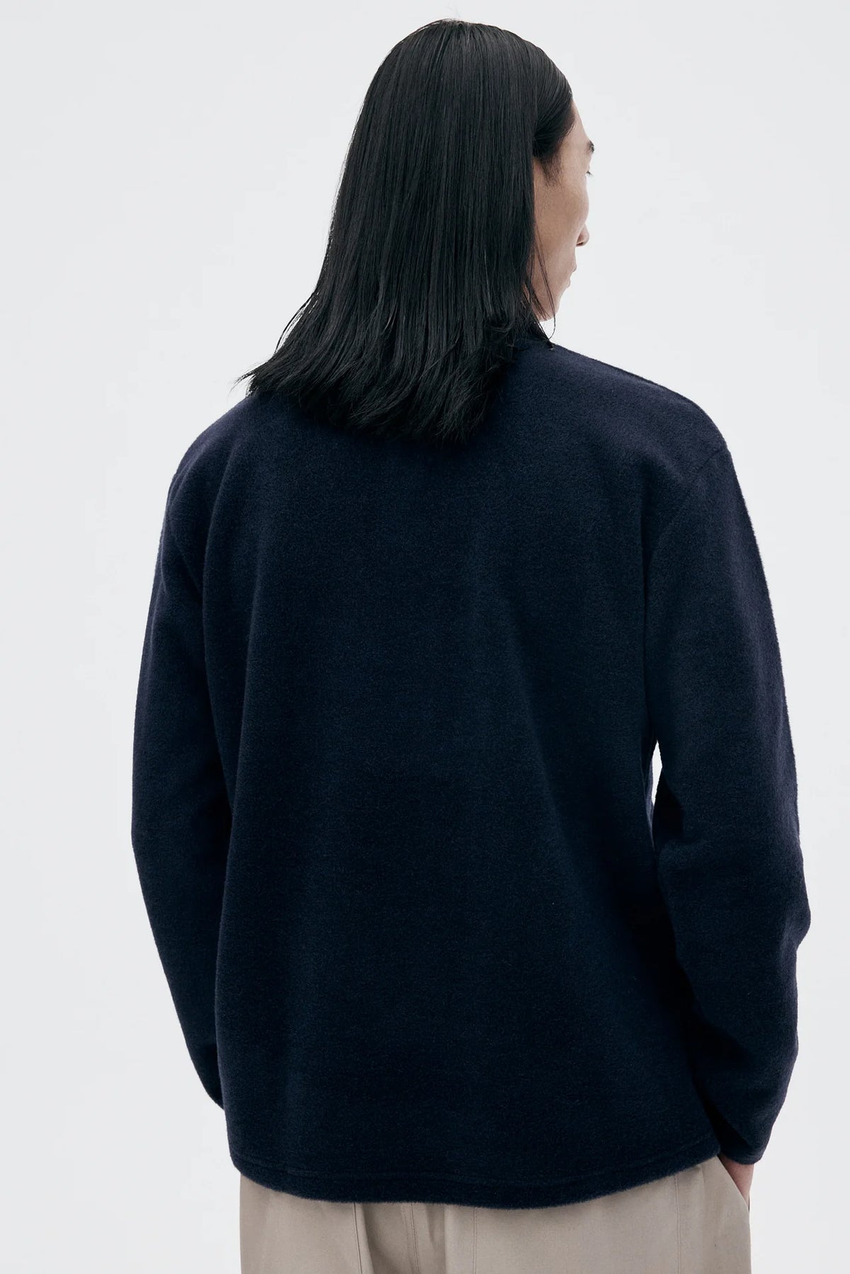 Unfeigned - Polo Wool Dark Navy