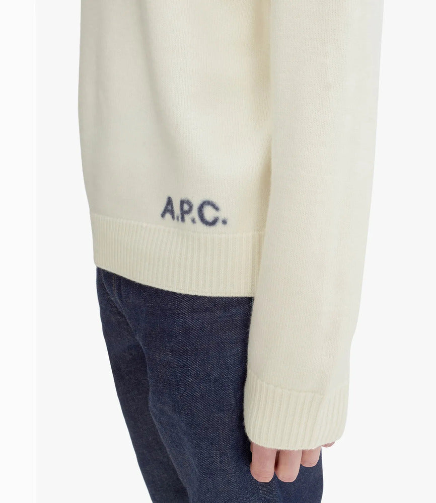 A.P.C - Pull Edward Ecru