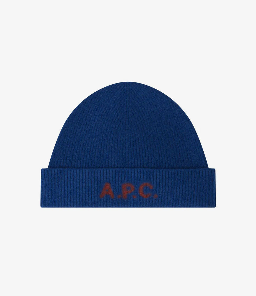 A.P.C. - Bonnet Harry Bleu Foncé