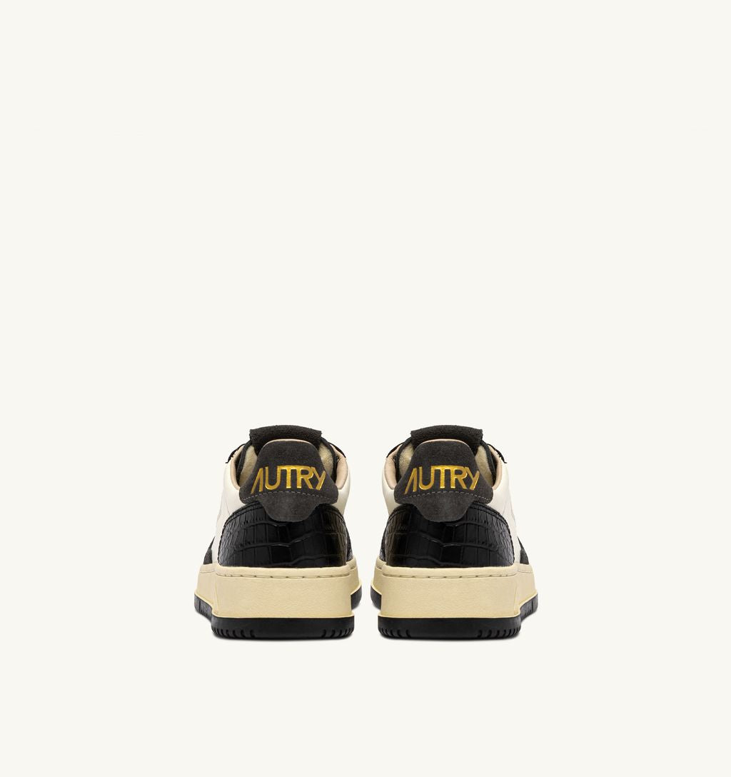 AUTRY - Basket Medalist Low Leat/Coprint Mrsh/Black